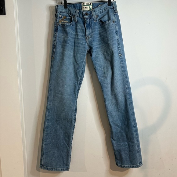 Ariat Jeans Slim Fit Straight Leg - Picture 1 of 8